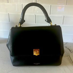 New with tags, Ted Baker trapeze large tote black